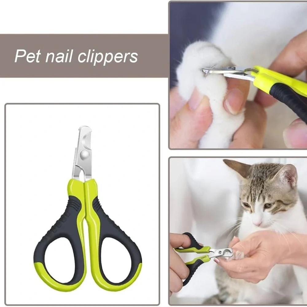 Green Black Cat Rabbit Nail Clippers